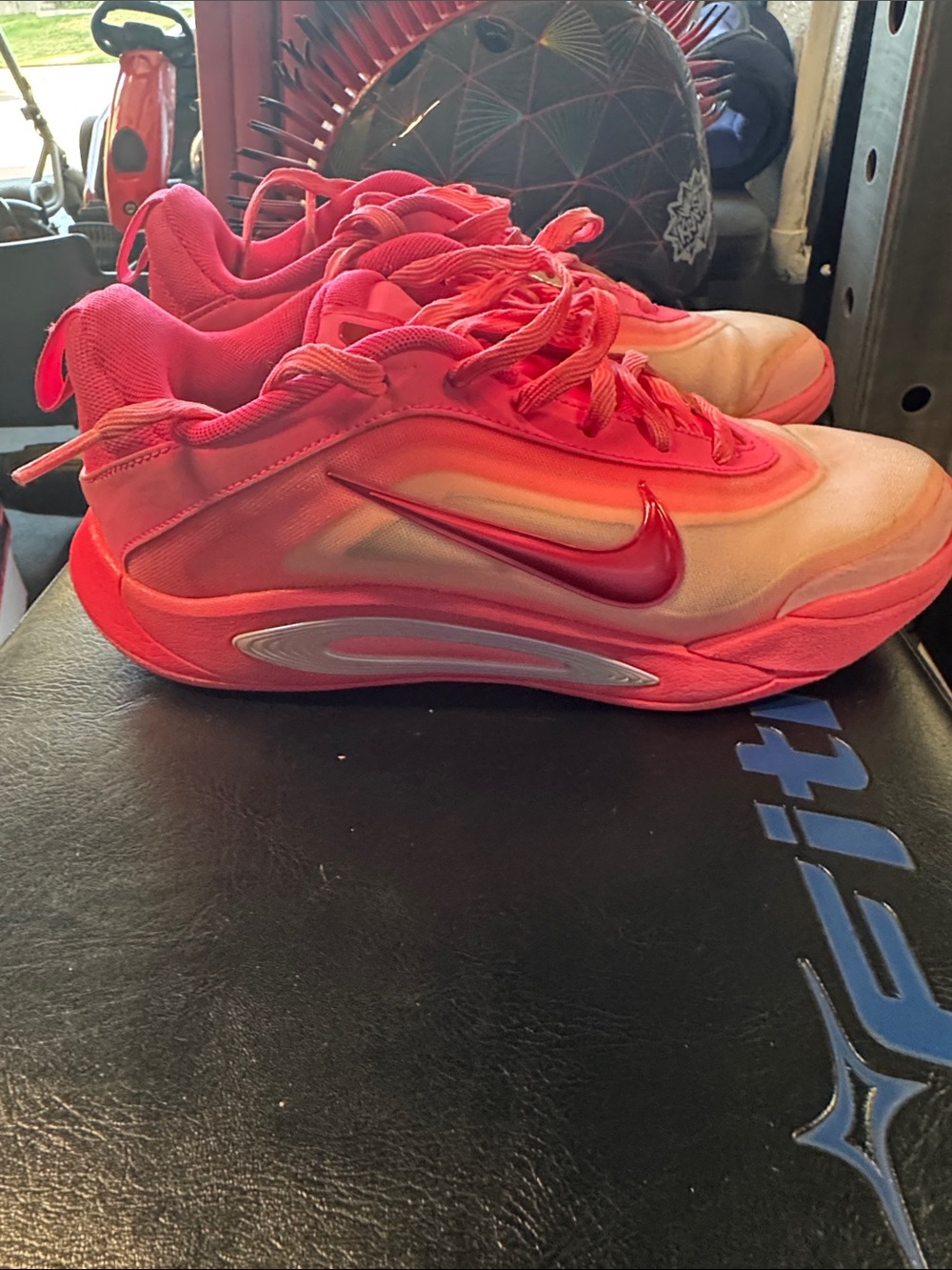Nike Kids Pink Gradient Athletic Sneakers